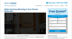 Desktop Screenshot of bathwraps1day.com